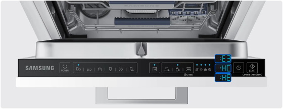 Коды ошибок посудомоечных Samsung машин, ремонт